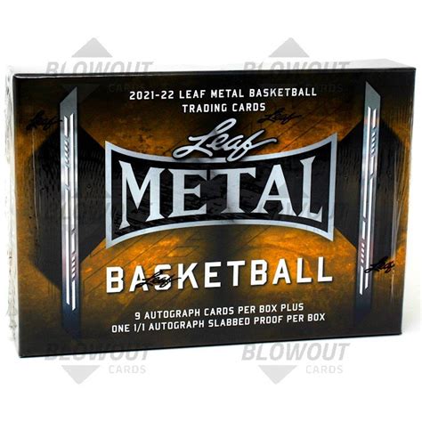 leaf metal basketball box|leaf metal basketball 2021 22.